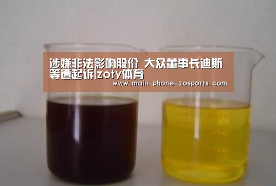 涉嫌非法影响股价 大众董事长迪斯等遭起诉|zoty体育(图2) zoty体育