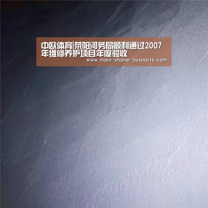 中欧体育|荥阳河务局顺利通过2007年维修养护项目年度验收(图1) 中欧体育官网